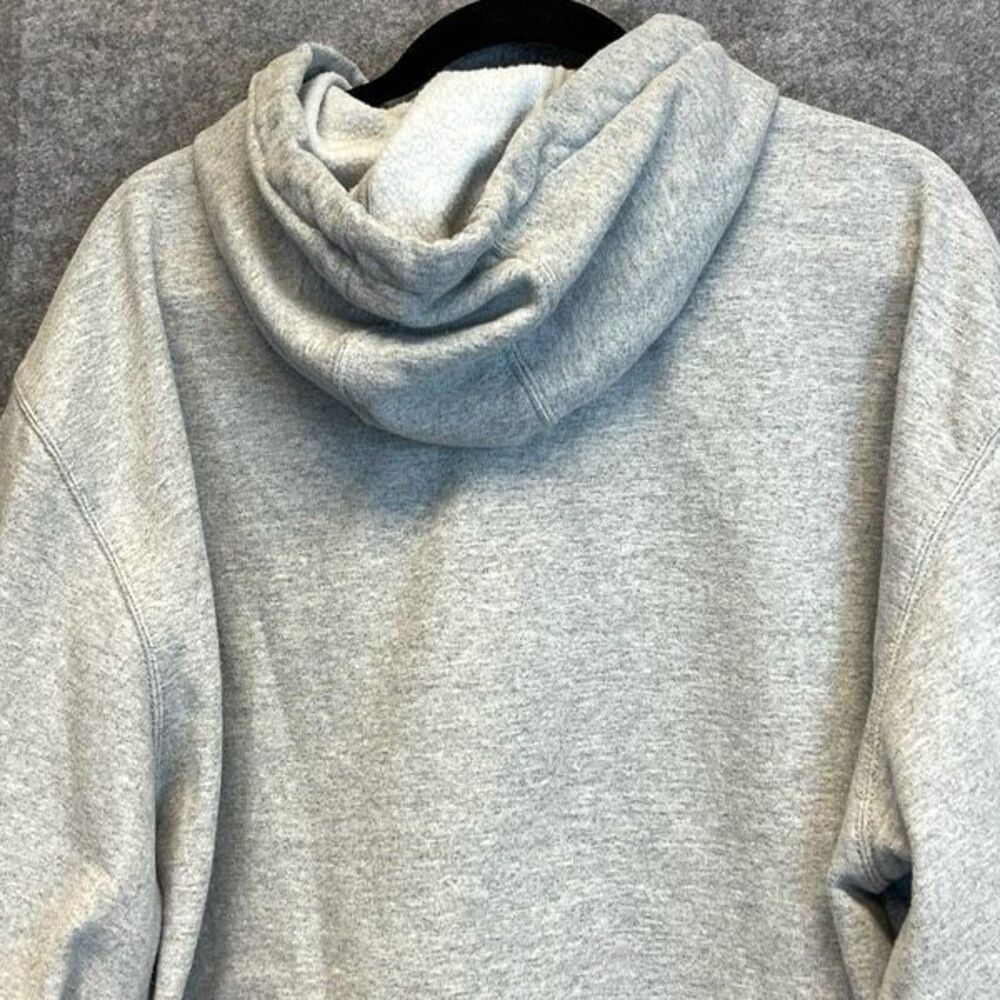 CARHARTT Men’s Hoodie Sweatshirt 3XL Heather Grey Logo Sleeve Loose Fit Pocket - Picture 14 of 14